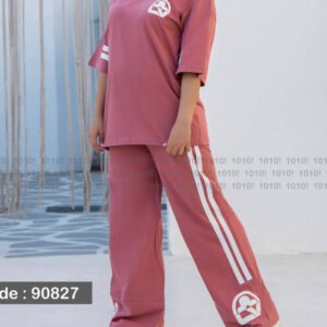 ست تیشرت و شلوار زنانه برند 1010 کد 90827